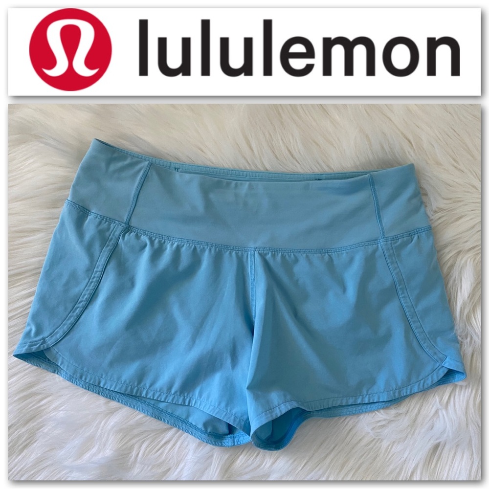 Lululemon Speed Up Shorts – Light Blue - Picture 4 of 5